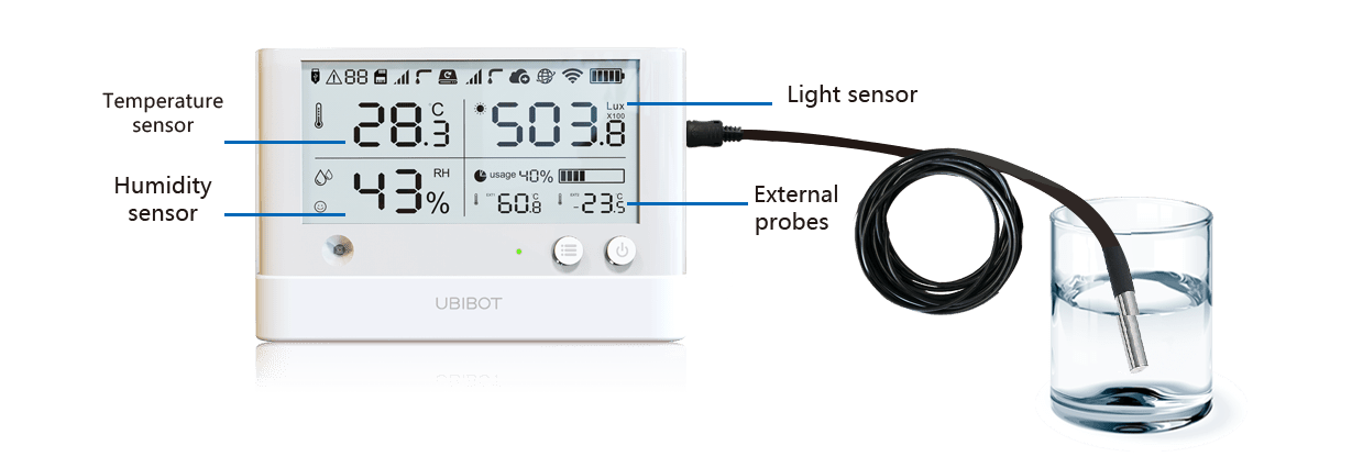 Màn hình LCD 4.4inch hiển thị giá trị đo cảm biến